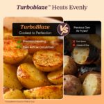 TurboBlaze™ 6.0-Quart Air Fryer - Light Gray - Image 4