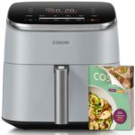 TurboBlaze™ 6.0-Quart Air Fryer - Light Gray