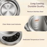 COSORI 1.7L Stainless Steel Kettle with Precision Control - Image 4