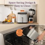 TurboBlaze™ 6.0-Quart Air Fryer - Light Gray - Image 10
